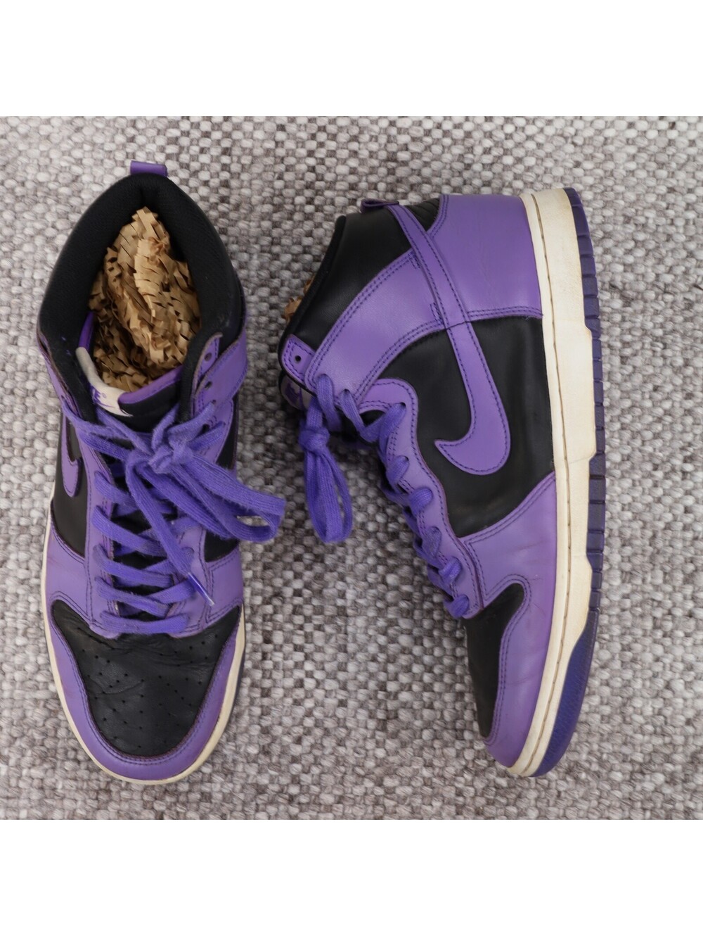 Nike Dunk High Retro BTTYS TCU Mens Size 10.5 Psychic Purple Black DV0829-500